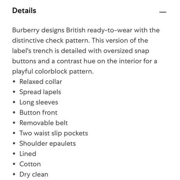 Burberry Wharfbridge Size US 4 Chestnut Brown Gabardine Trench Coat NWT $2550 - Picture 13 of 15